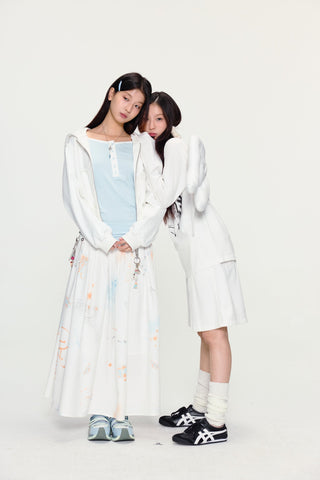 [YAWHAT] 3D wings cardigan