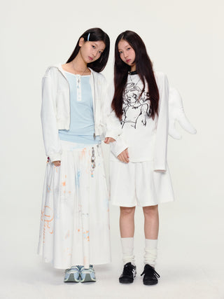 [YAWHAT] 3D wings cardigan
