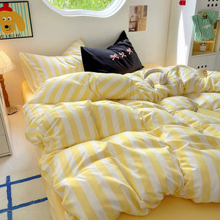 Brown Polka Dot Bedding Set