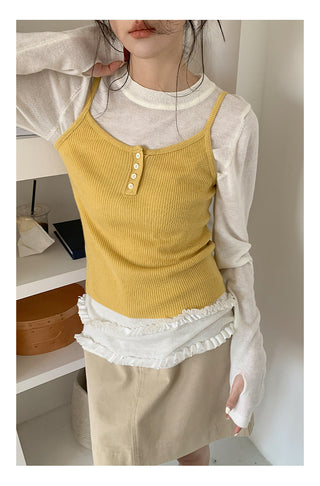 Wool sling Top