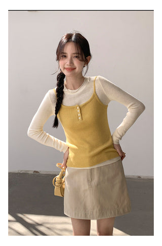 Wool sling Top