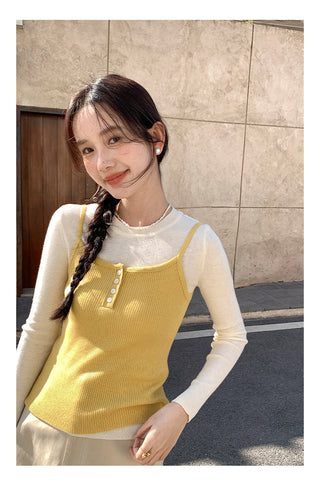 Wool sling Top