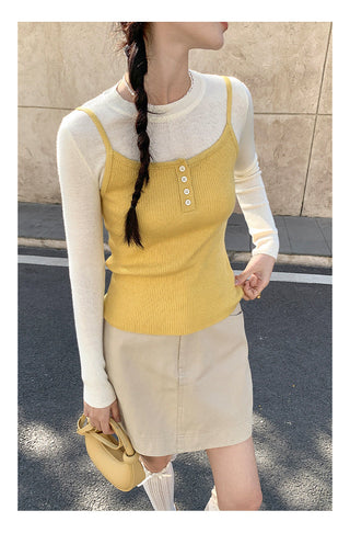 Wool sling Top
