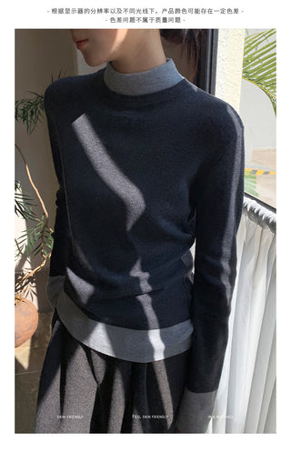 Bandage turtleneck sweater