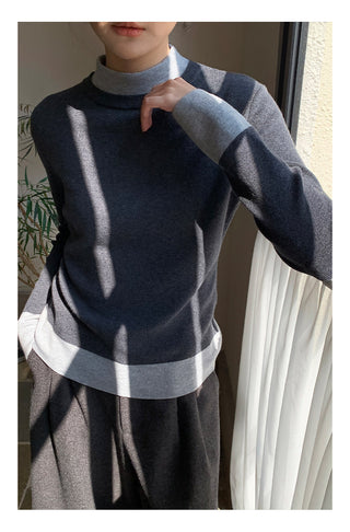 Bandage turtleneck sweater