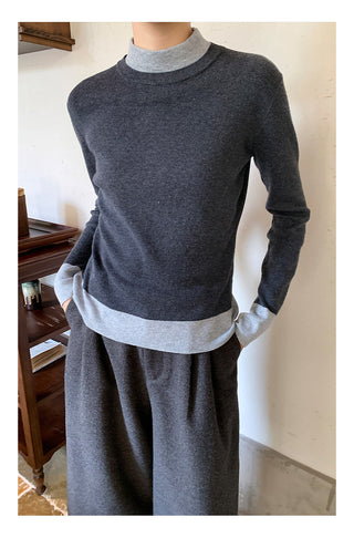 Bandage turtleneck sweater
