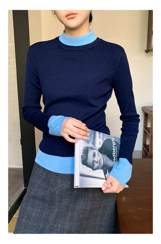 Bandage turtleneck sweater