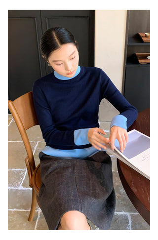 Bandage turtleneck sweater