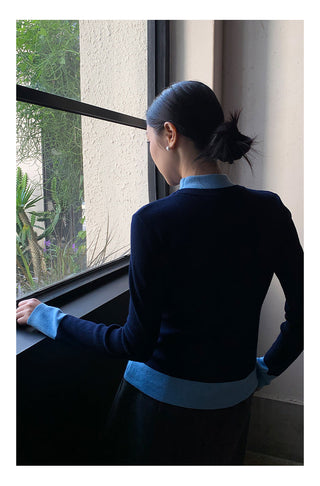 Bandage turtleneck sweater