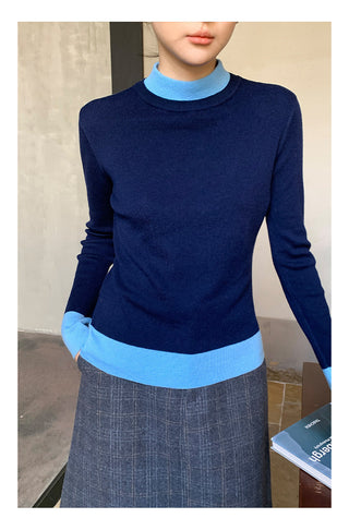 Bandage turtleneck sweater