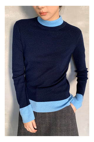 Bandage turtleneck sweater