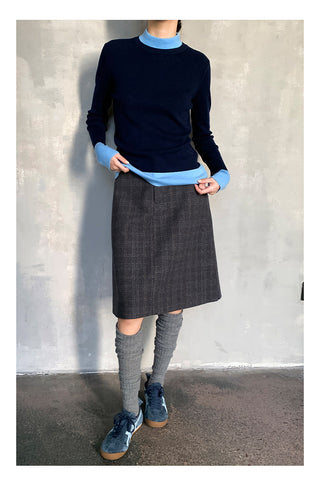 Bandage turtleneck sweater