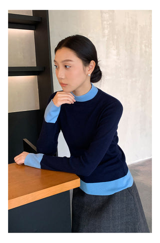 Bandage turtleneck sweater
