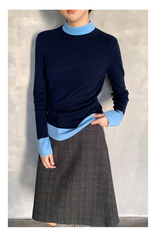 Bandage turtleneck sweater