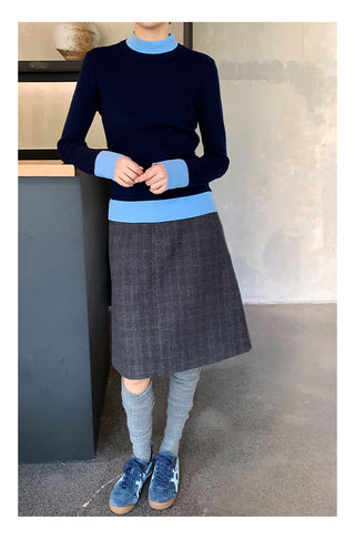 Bandage turtleneck sweater