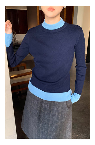 Bandage turtleneck sweater