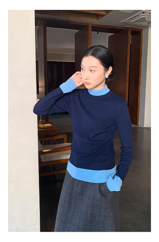 Bandage turtleneck sweater