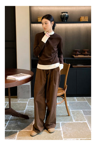 Bandage turtleneck sweater