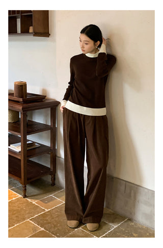 Bandage turtleneck sweater