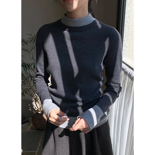Bandage turtleneck sweater