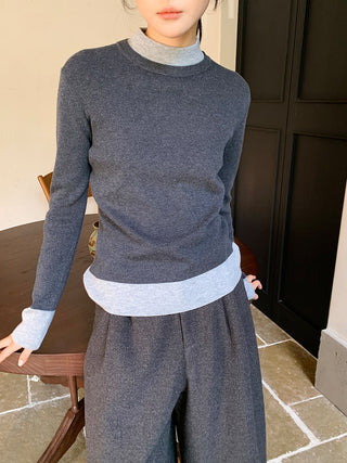 Bandage turtleneck sweater