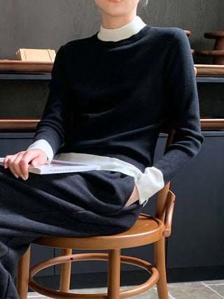Bandage turtleneck sweater
