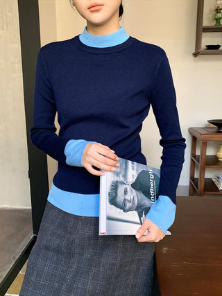 Bandage turtleneck sweater