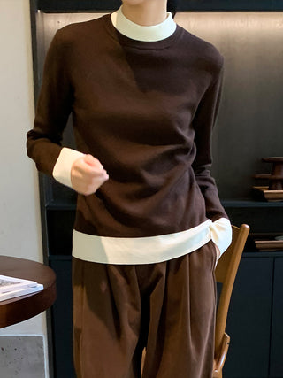 Bandage turtleneck sweater