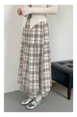 Scottish plaid skirt