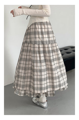 Scottish plaid skirt
