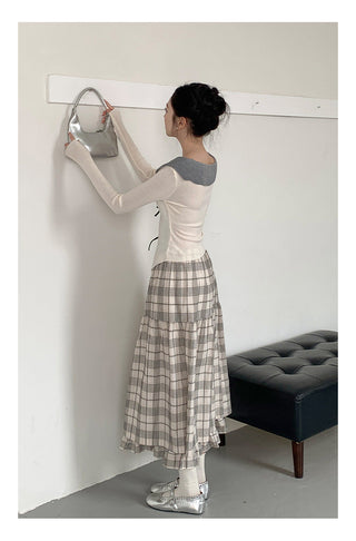 Scottish plaid skirt