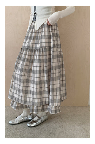 Scottish plaid skirt