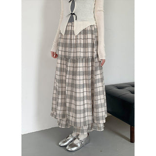Scottish plaid skirt