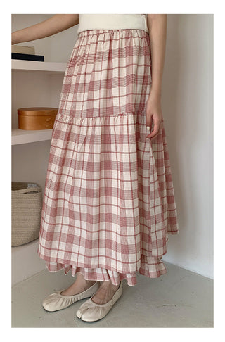 Scottish plaid skirt