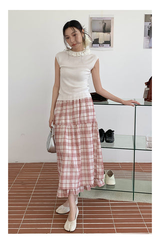 Scottish plaid skirt