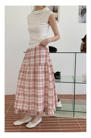 Scottish plaid skirt