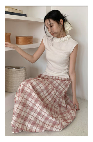 Scottish plaid skirt