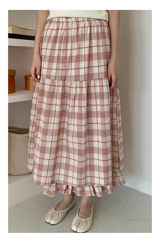 Scottish plaid skirt