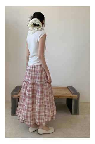 Scottish plaid skirt