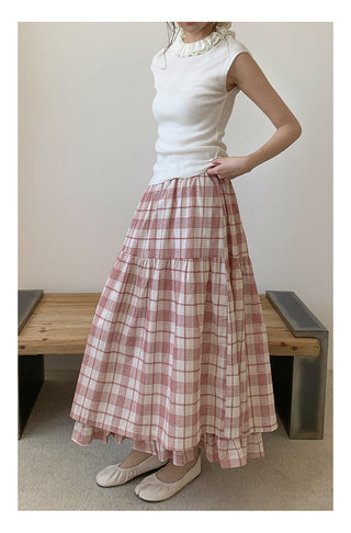 Scottish plaid skirt
