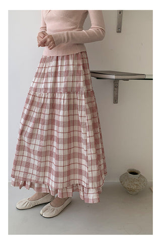 Scottish plaid skirt