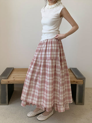 Scottish plaid skirt