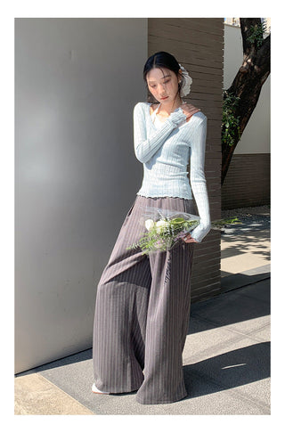 Halter suspender sweater