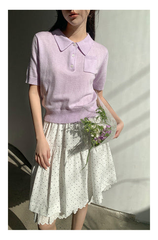 Polo casual Top