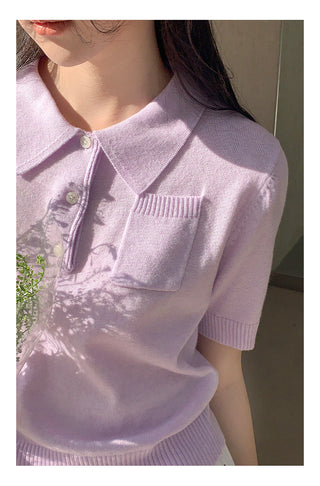 Polo casual Top