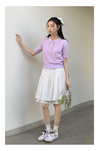 Polo casual Top