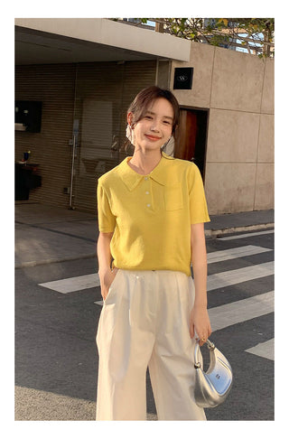 Polo casual Top