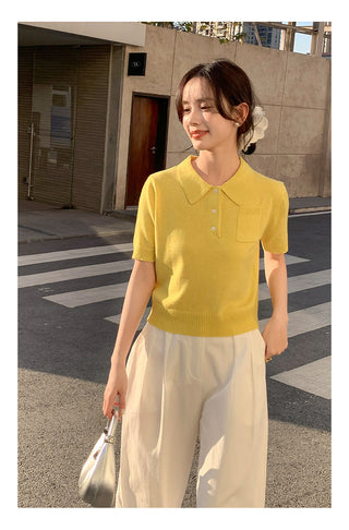 Polo casual Top