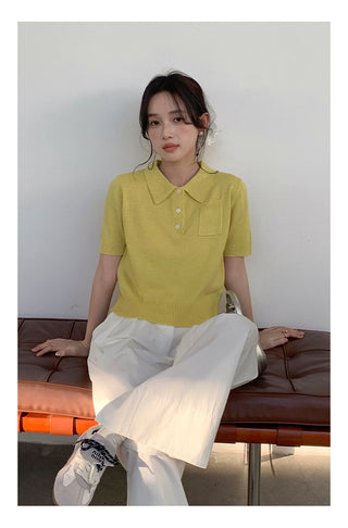 Polo casual Top