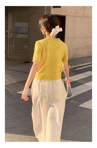 Polo casual Top